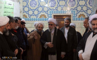 Secretary-General of AhlulBayt (a.s.) World Assembly attends at funeral c ( (26).jpg